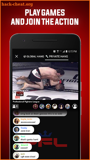 PFL Live: A Hangtime Experience screenshot