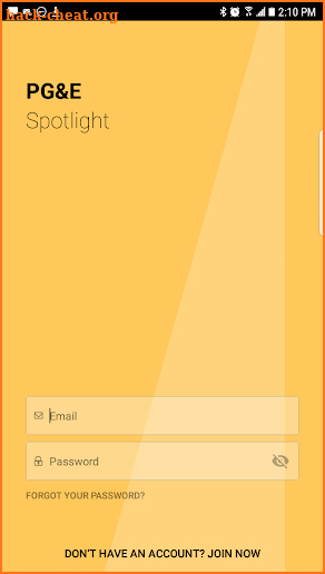 PG&E Spotlight screenshot