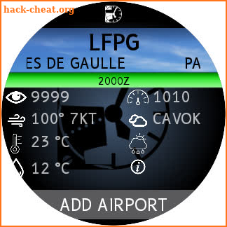 PgW METAR'n'TAF screenshot