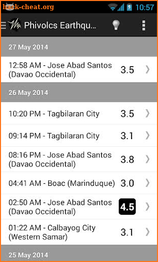 PH Weather And Earthquakes PRO screenshot