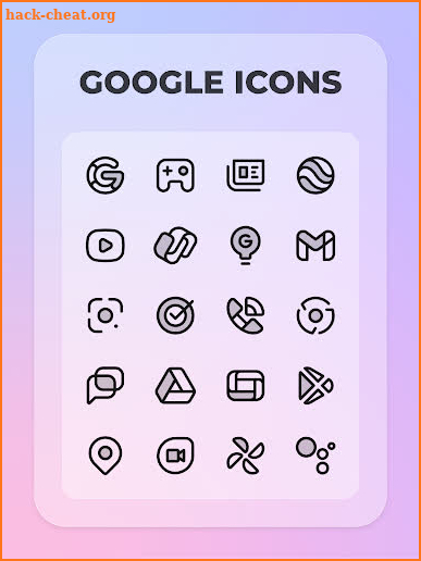 PHANTOM BLACK: Two tone icons screenshot