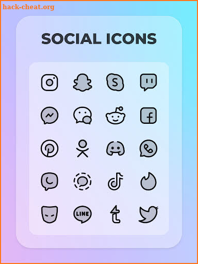 PHANTOM BLACK: Two tone icons screenshot