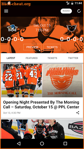 Phantoms Hockey 365 screenshot