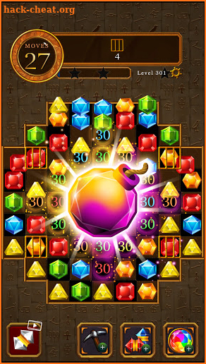 Pharaoh Magic Jewel : Classic Match 3 Puzzle screenshot