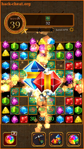 Pharaoh Magic Jewel : Classic Match 3 Puzzle screenshot