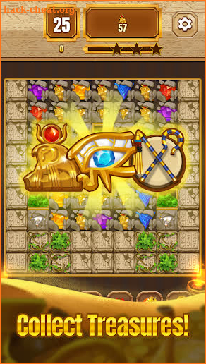 Pharaoh's Gem Blast : Gem & Jewel Quest Game screenshot