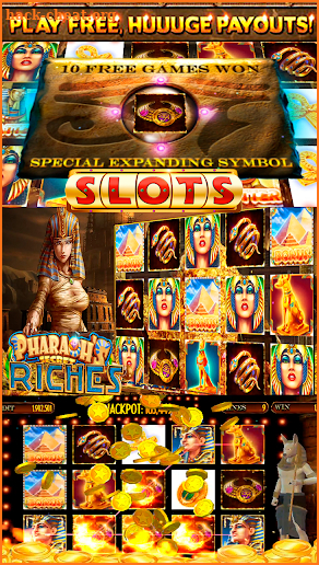 Pharaoh's Secret Riches Vegas Casino Slots screenshot