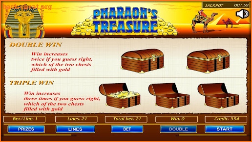 Pharaoh's Treasure screenshot