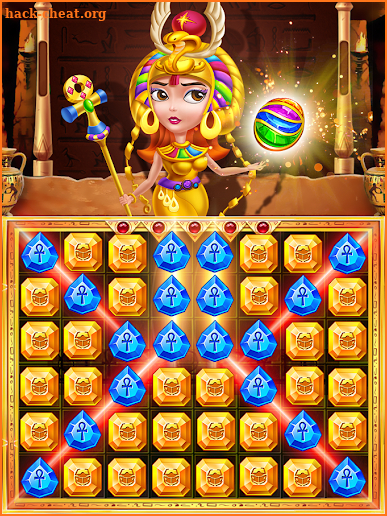 Pharaoh's World Match 3 screenshot