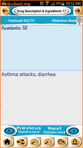 Pharmacology Drugs Classification & Dosage Review screenshot