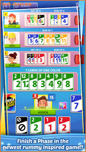 Phase Card Game screenshot