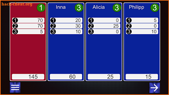 Phase Rummy card game screenshot