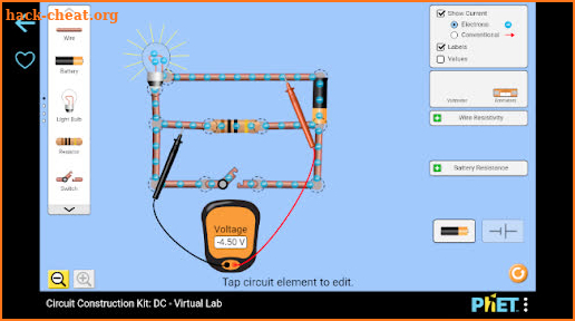 PhET Simulations screenshot