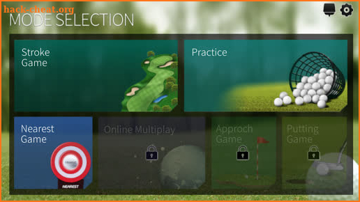 PhiGolf screenshot