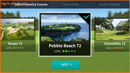 PhiGolf screenshot