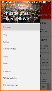 Philadelphia Flyers All News screenshot