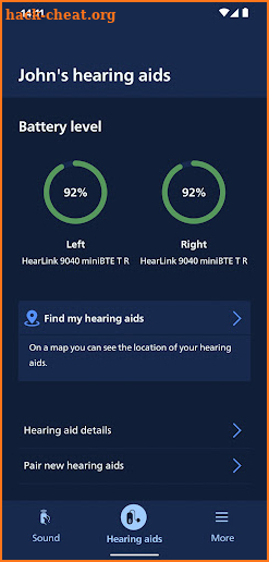 Philips HearLink 2 screenshot