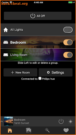 Philips Hue Lighter screenshot