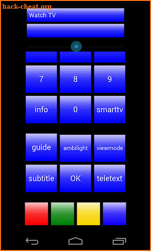 Philips TV Remote screenshot