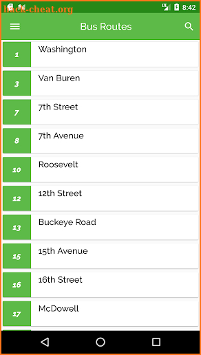 Phoenix Bus Transit & Bike Tracker screenshot