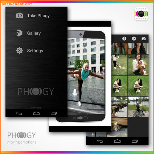 Phogy, 3D Camera screenshot