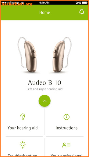 Phonak Guide screenshot