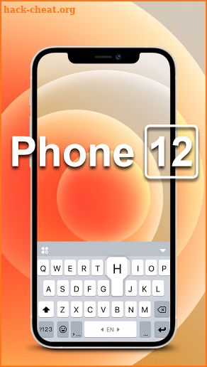 Phone 12 Keyboard Background screenshot