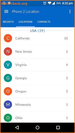 Phone 2 Location - Caller ID Location Tracker Pro screenshot