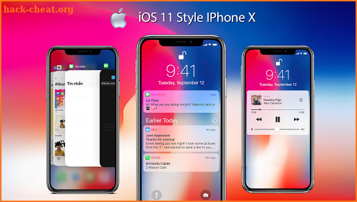 Phone 8 Launcher & Phone X Launcher & Lock Screen screenshot