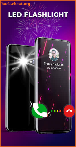 Phone Call Screen, Color Theme screenshot