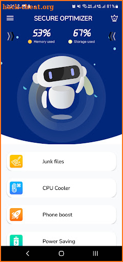 Phone Cleaner Secure Optimizer screenshot
