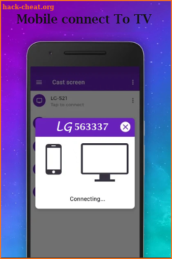 Phone Connect to tv (HDMI Connector) screenshot