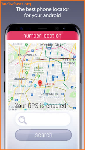 Phone Locator Number Ubication screenshot