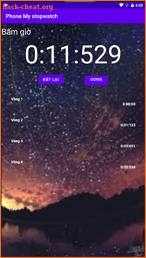Phone My stopwatch screenshot