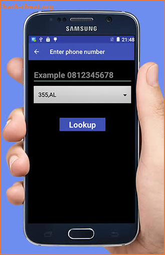 Phone Number Lookup 2019 screenshot