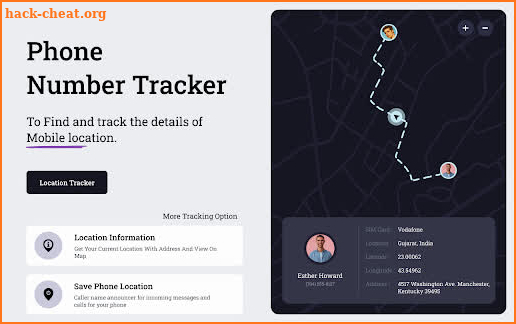 Phone Number Tracker screenshot