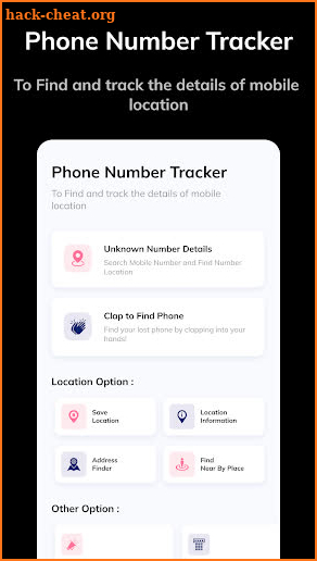 Phone Number Tracker screenshot