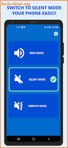 Phone Silent Premium App screenshot