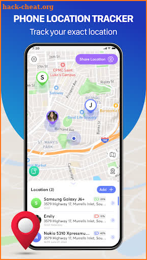 Phone Tracker & GPS Location screenshot