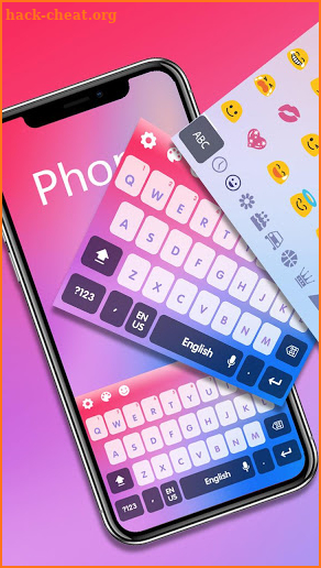 Phone X keyboard screenshot