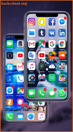 Phone X Launcher, OS 13 iLauncher & Control Center screenshot