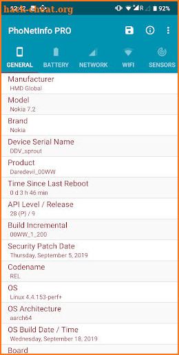 PhoNetInfo - Phone Info & Network Info screenshot