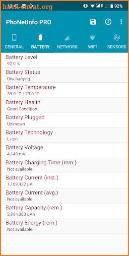 PhoNetInfo - Phone Info & Network Info screenshot