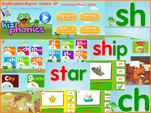 Phonics 1st Grade1 Kizphonics® screenshot