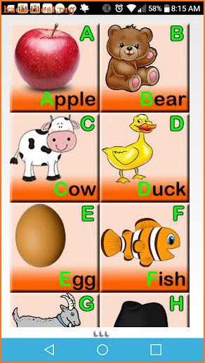 Phonics for Kids FULL screenshot