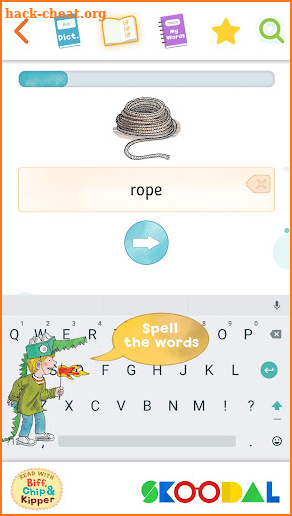 Phonics Spelling Dictionary screenshot