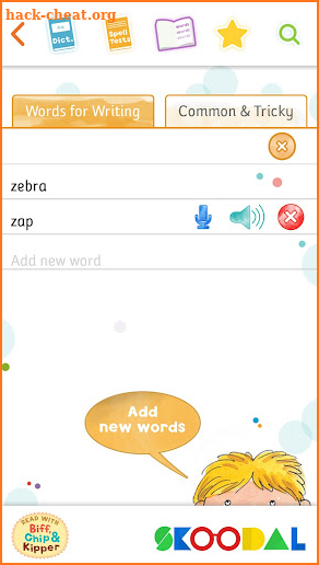 Phonics Spelling Dictionary screenshot