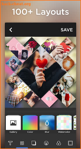 Photo & Grid Photo Editor Collage Pic Maker screenshot