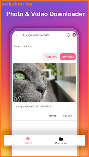 Photo & Video Downloader for Instagram - IG Repost screenshot