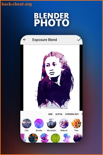 Photo Blender Editor screenshot